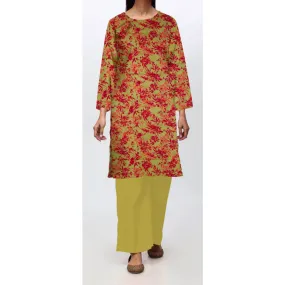 1 PC- Unstitched Digital Printed Bana Doriya Suit PW4388