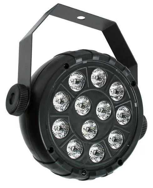 12W Portable LED Par Can Spotlight with Remote