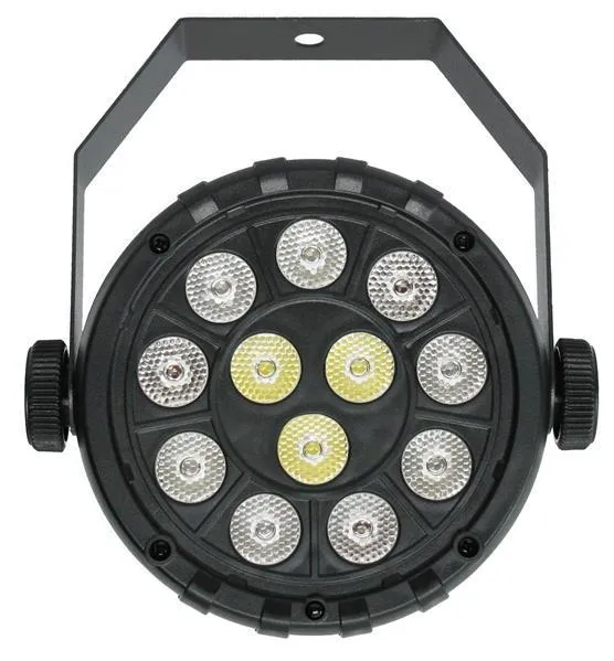 12W Portable LED Par Can Spotlight with Remote