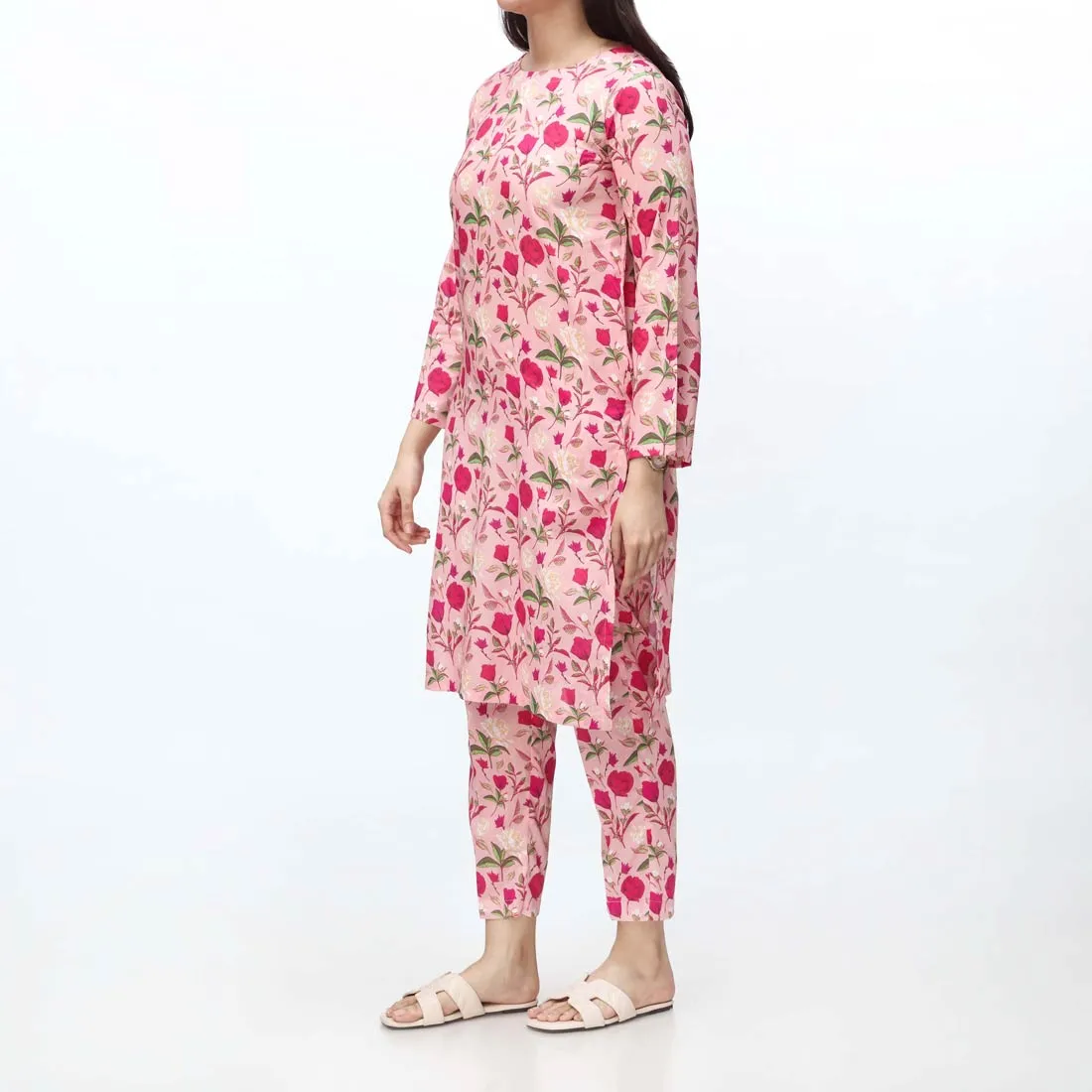 2PC - Unstitched Digital Printed Lawn Suit PS4849