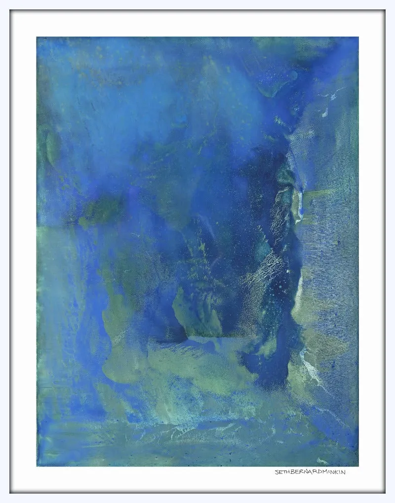 [48 fathoms abstract][limited edition print by seth b minkin]