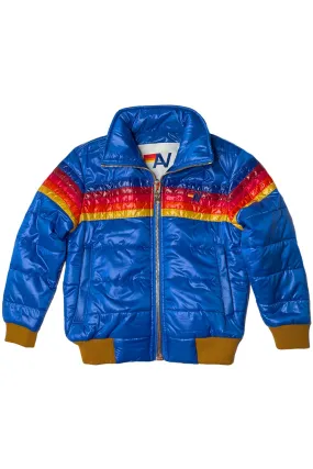 5 STRIPE KIDS TRAVELER JACKET - SNORKEL BLUE