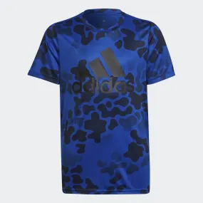 adidas Designed to Move Camo Kids Tee