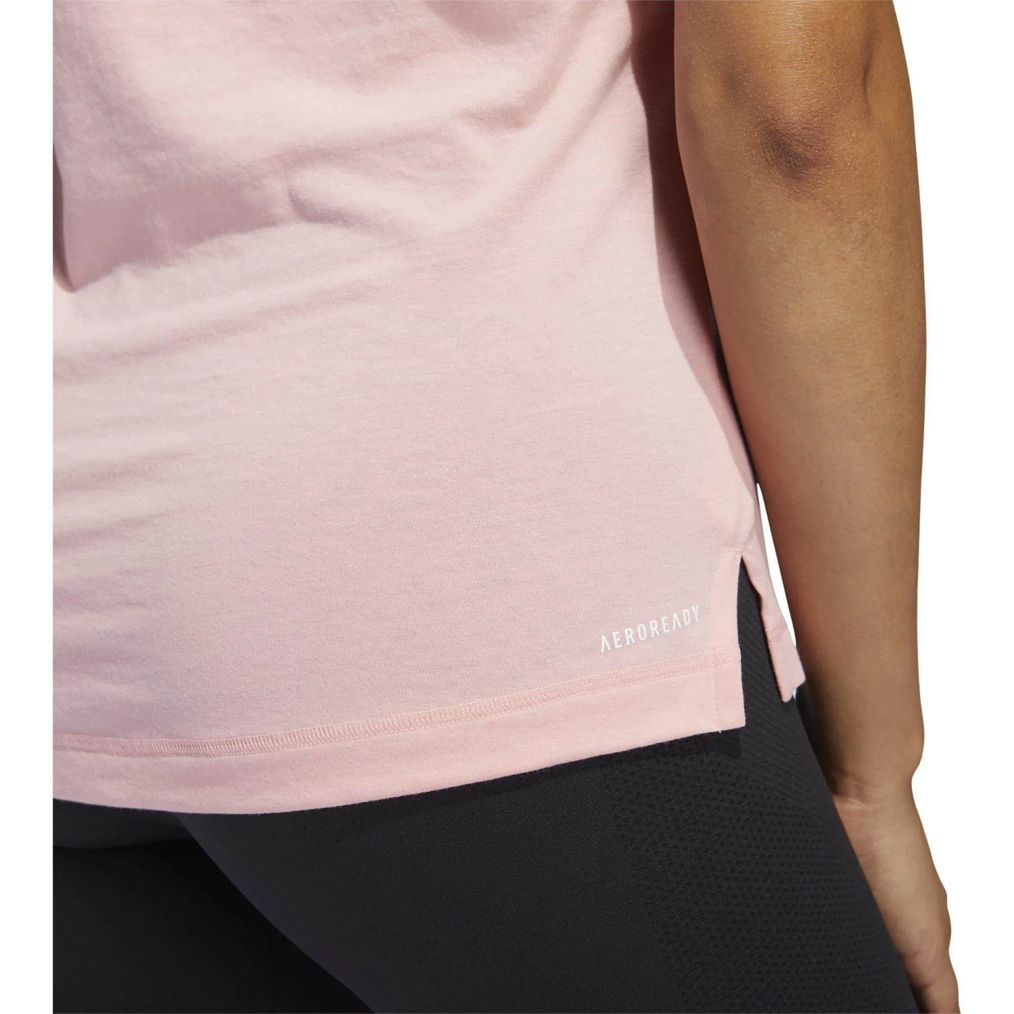 adidas Prime Short Sleeve Womens Training Top - Pink