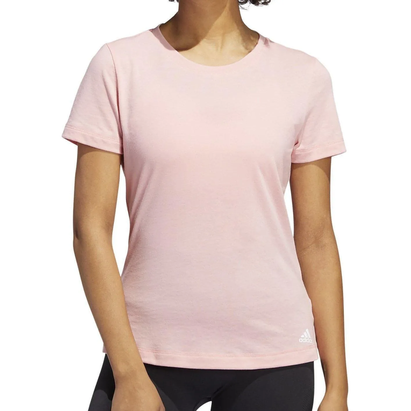 adidas Prime Short Sleeve Womens Training Top - Pink