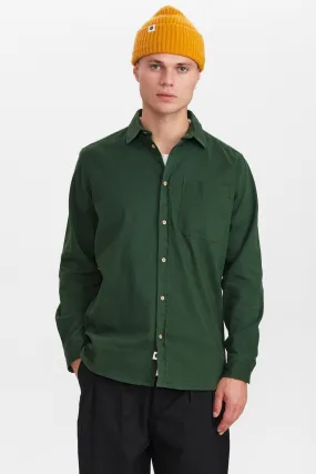 AKLENNY TWILL SHIRT - Deep forrest