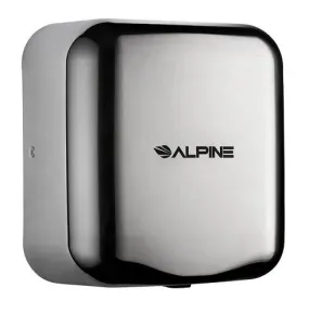 ALPINE® 400-10-CHR HEMLOCK™ Polished "Chrome" Stainless Steel High-Speed Hand Dryer