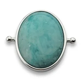 Amazonite Oval Crystal Element