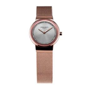 ARIES GOLD ENCHANT SONJA ROSE GOLD STAINLESS STEEL L 5003 RG-S MESH STRAP WOMEN'S WATCH