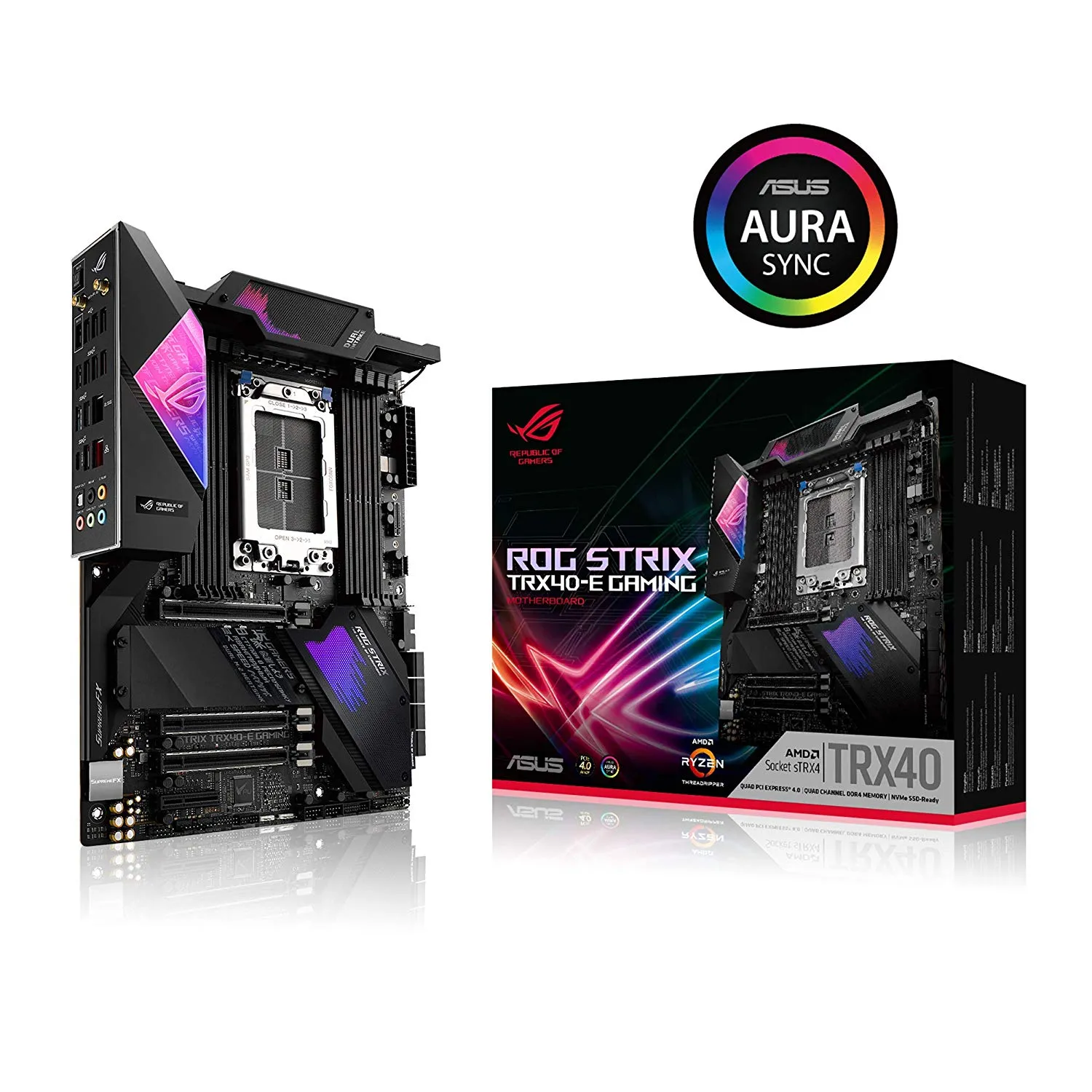 ASUS ROG ZENITH II Extreme AMD TRX40 E-ATX motherboard sTRX4 for 3rd Gen Ryzen Threadripper