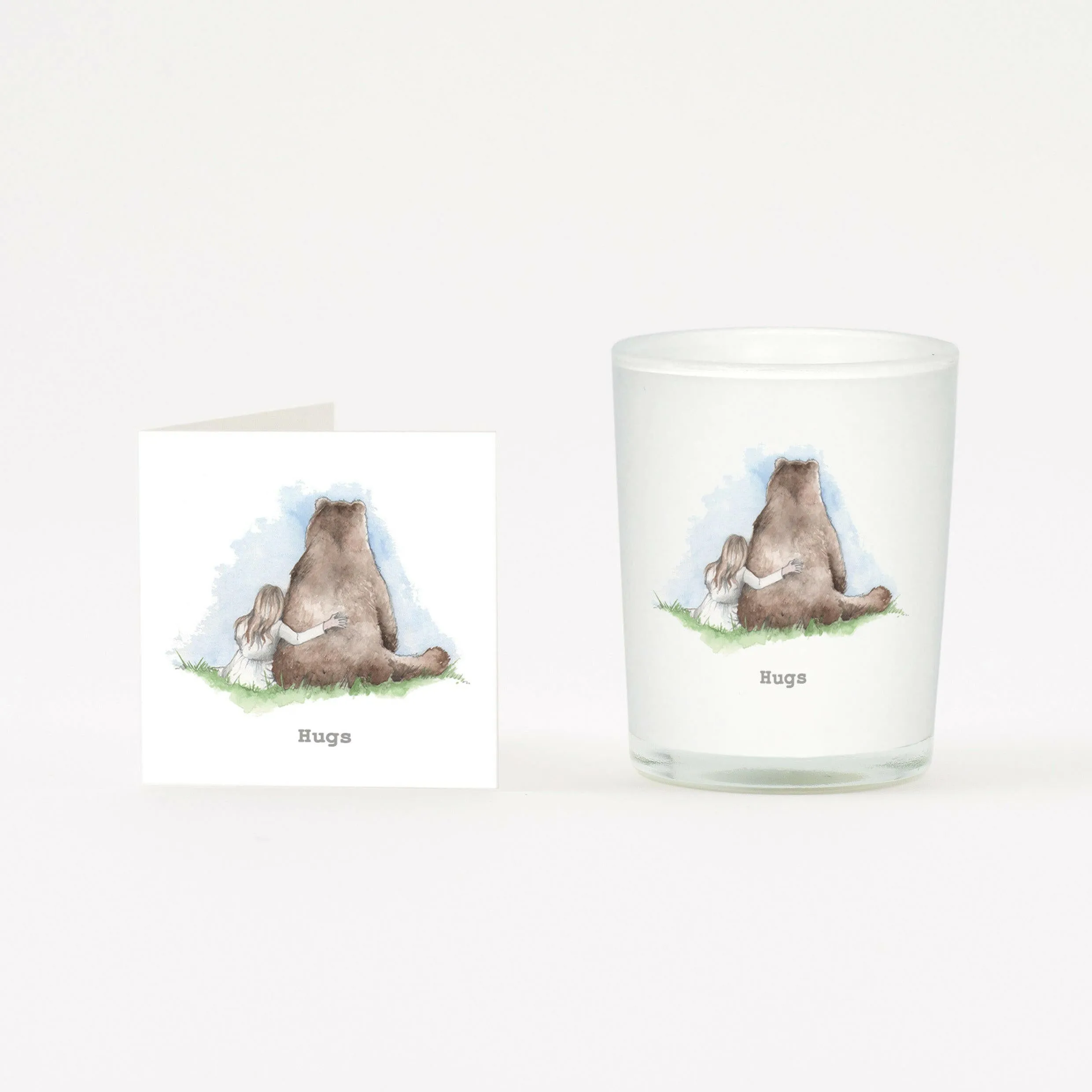 Bear Hugs Boxed Candle and Card