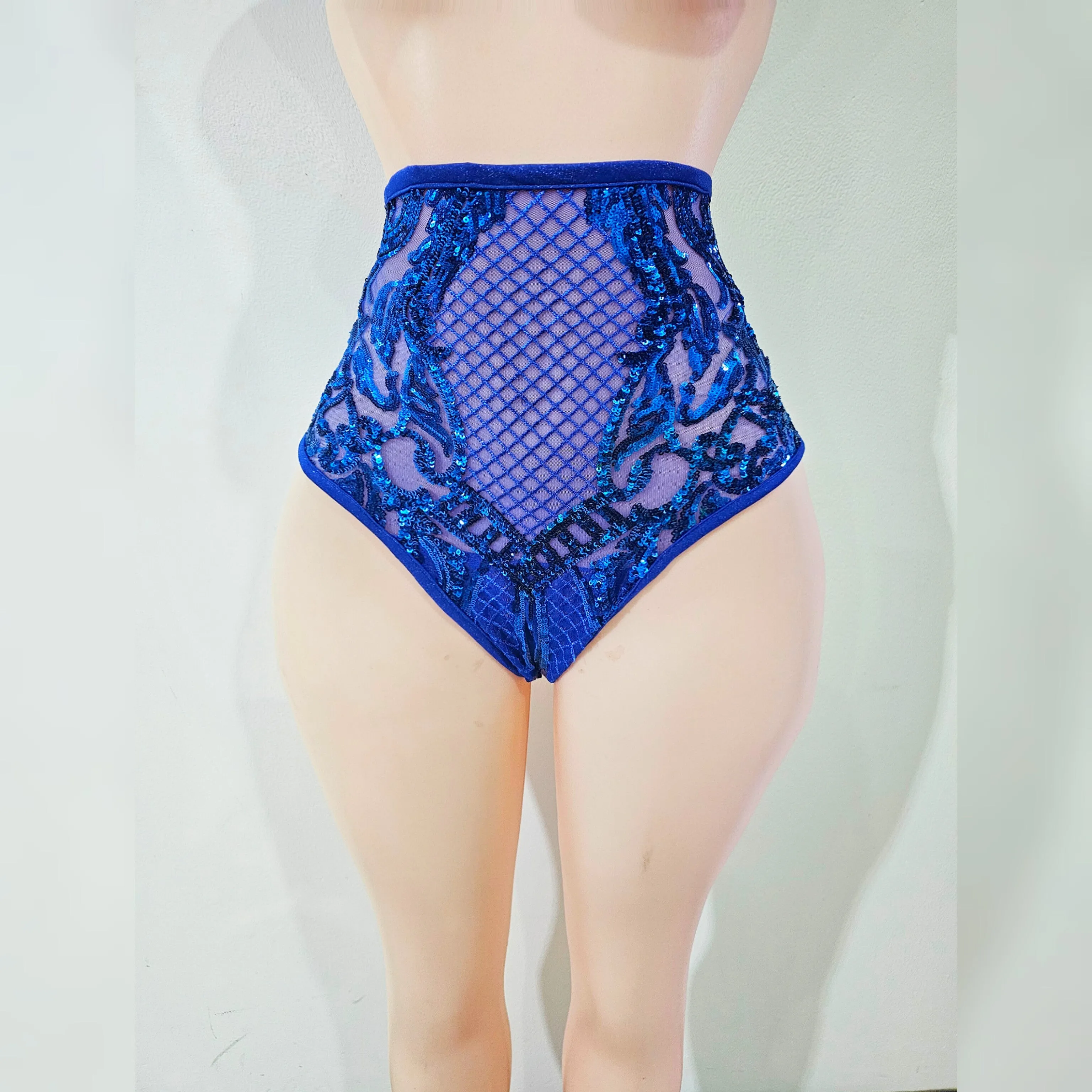 Bleu bikini high waist bottom