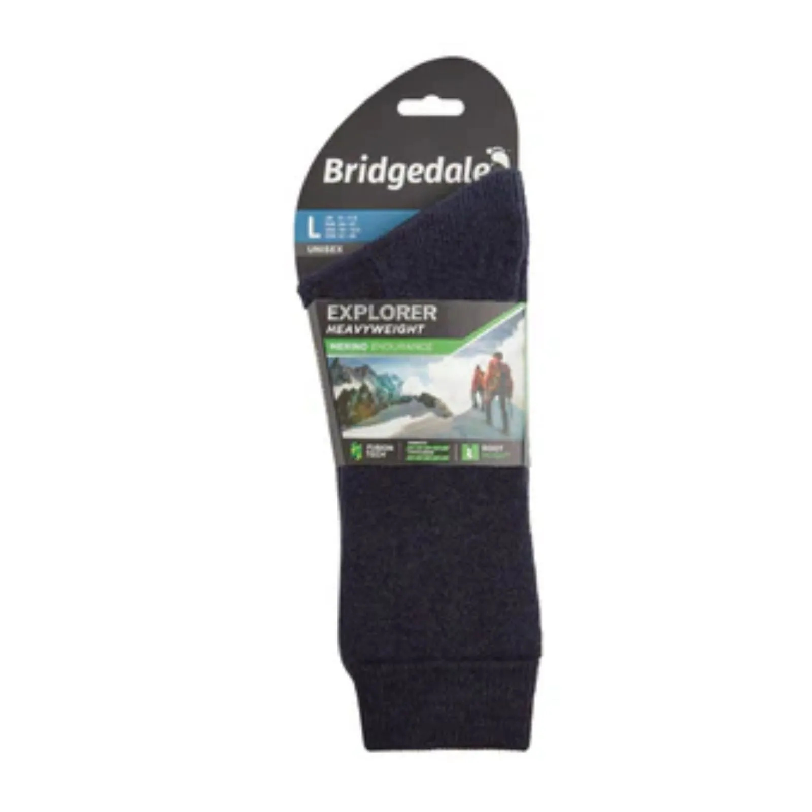 Bridgedale Unisex Explorer Heavyweight Merino Performance Boot  Socks