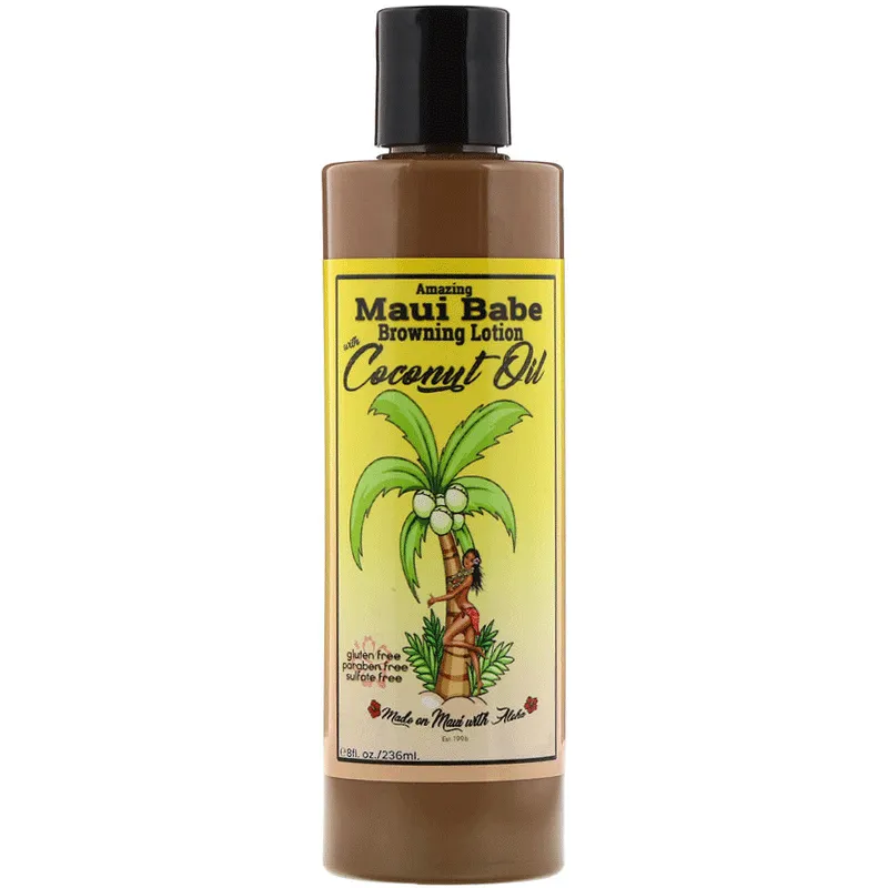 Browning Lotion with Coconut Oil