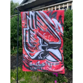 BSU Cardinals Storm Striker Garden Flag