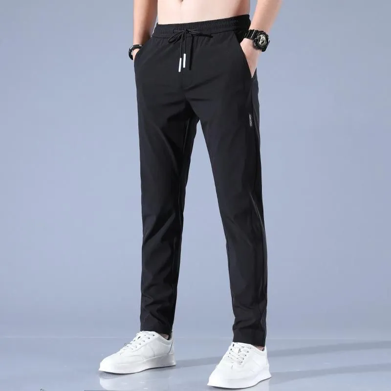 (Buy 1 Get 1 Free) MEN'S HIGH STRETCH SKINNY CARGO PANTS(Black & Grey)