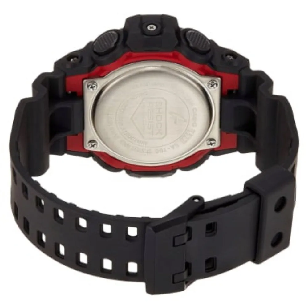 Casio G-SHOCK Black & Red Digital-Analogue Men's Watch - GA700-1A