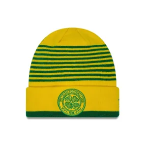 Celtic FC Retro Pack Yellow Cuff Knit Beanie Hat