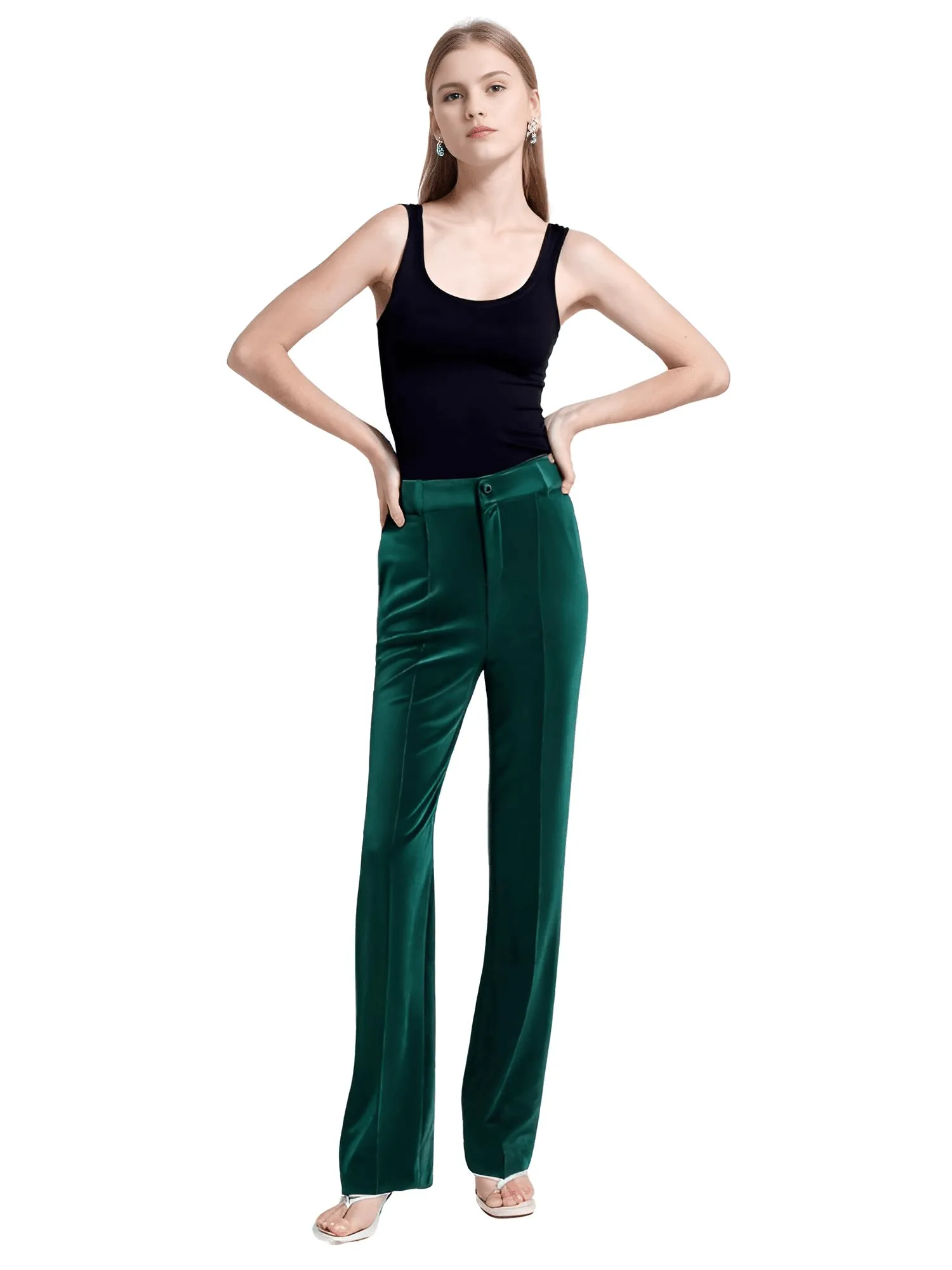 Chic Fashion Office Wear Dressy Pants For Women