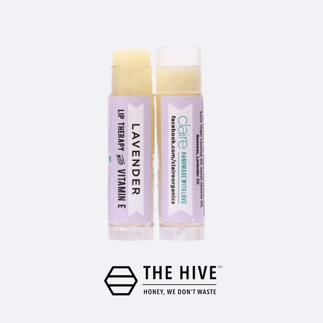 Claire Organics Lavender Lip Care with Vitamin E