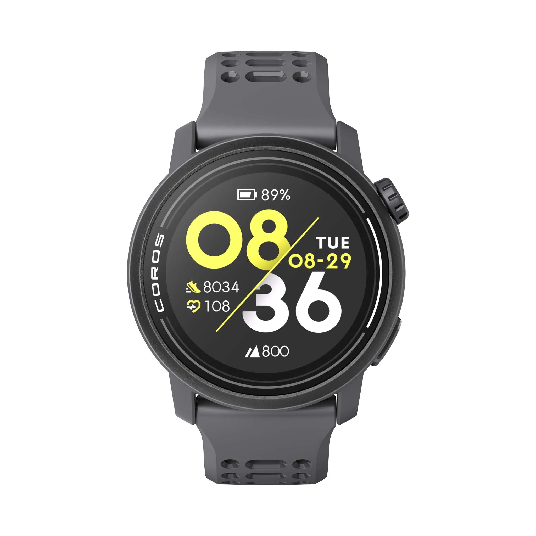 COROS | PACE 3 GPS Sport Watch with Silicone Band - Black