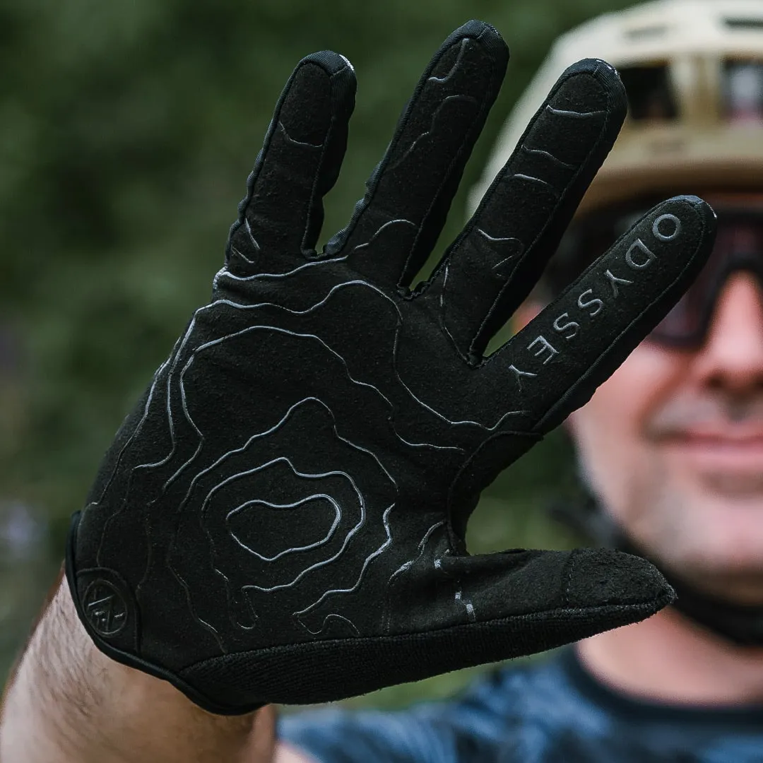 Dark Camo Ajax MTB Gloves