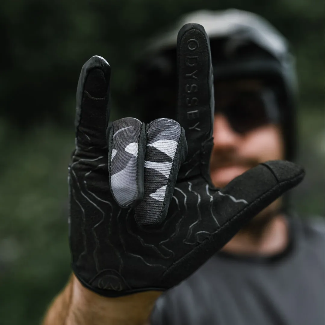 Dark Camo Ajax MTB Gloves