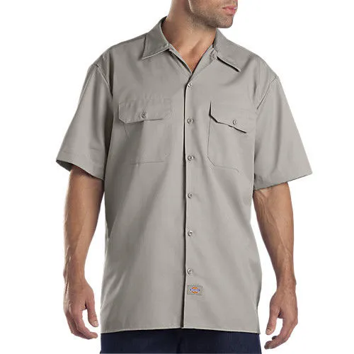 Dickies 1574 Short Sleeve Button Down Work Shirt Size 3XL-6XL