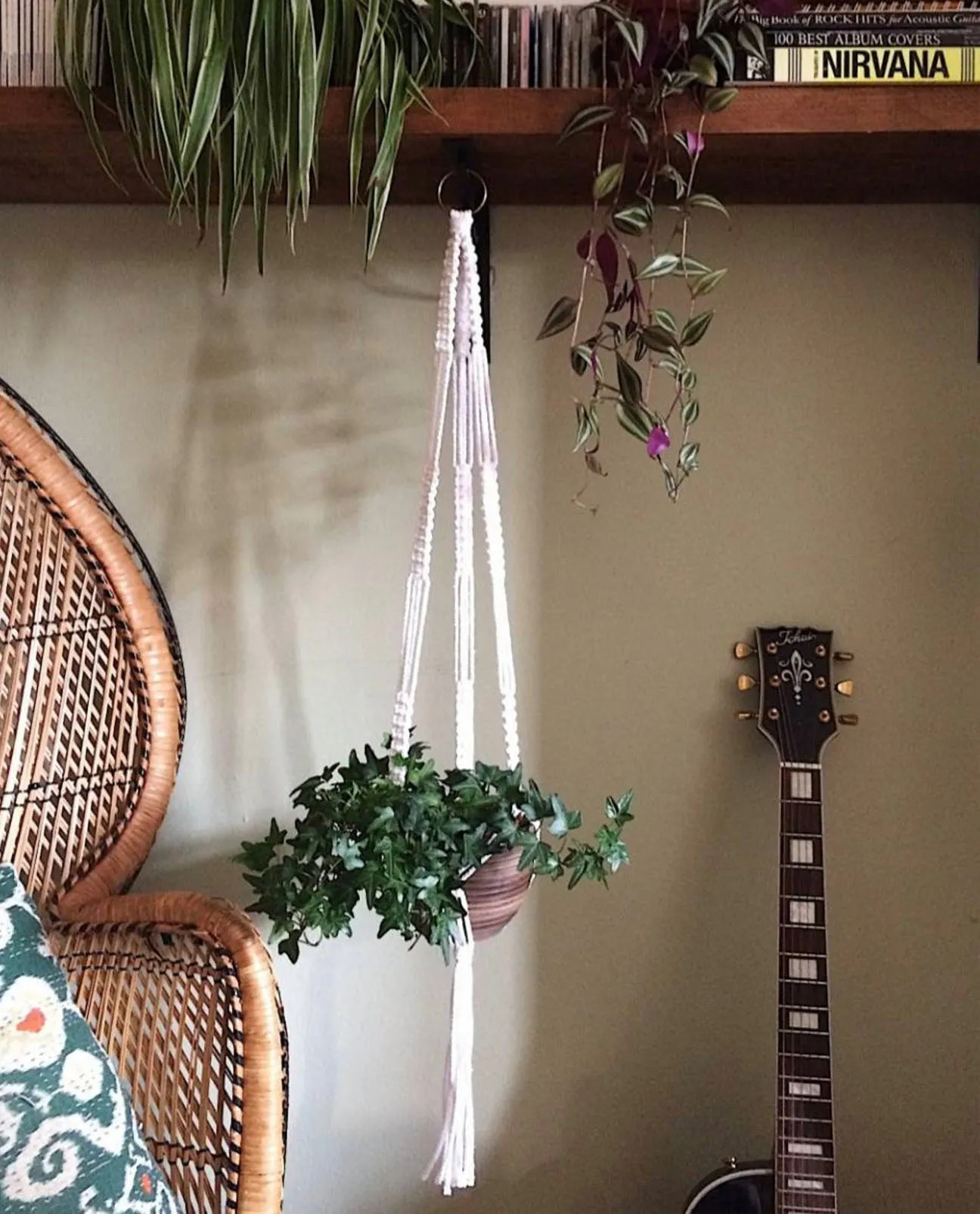 DIY Square Knot Macrame Plant Hanger Kit