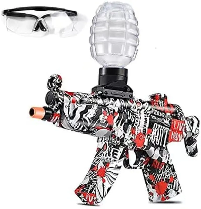 Electric with Gel Ball Blaster,Splatter Blaster Ball,With 40000  Drops and Goggles,Outdoor Yard Activities Shooting Game,Ages 12 