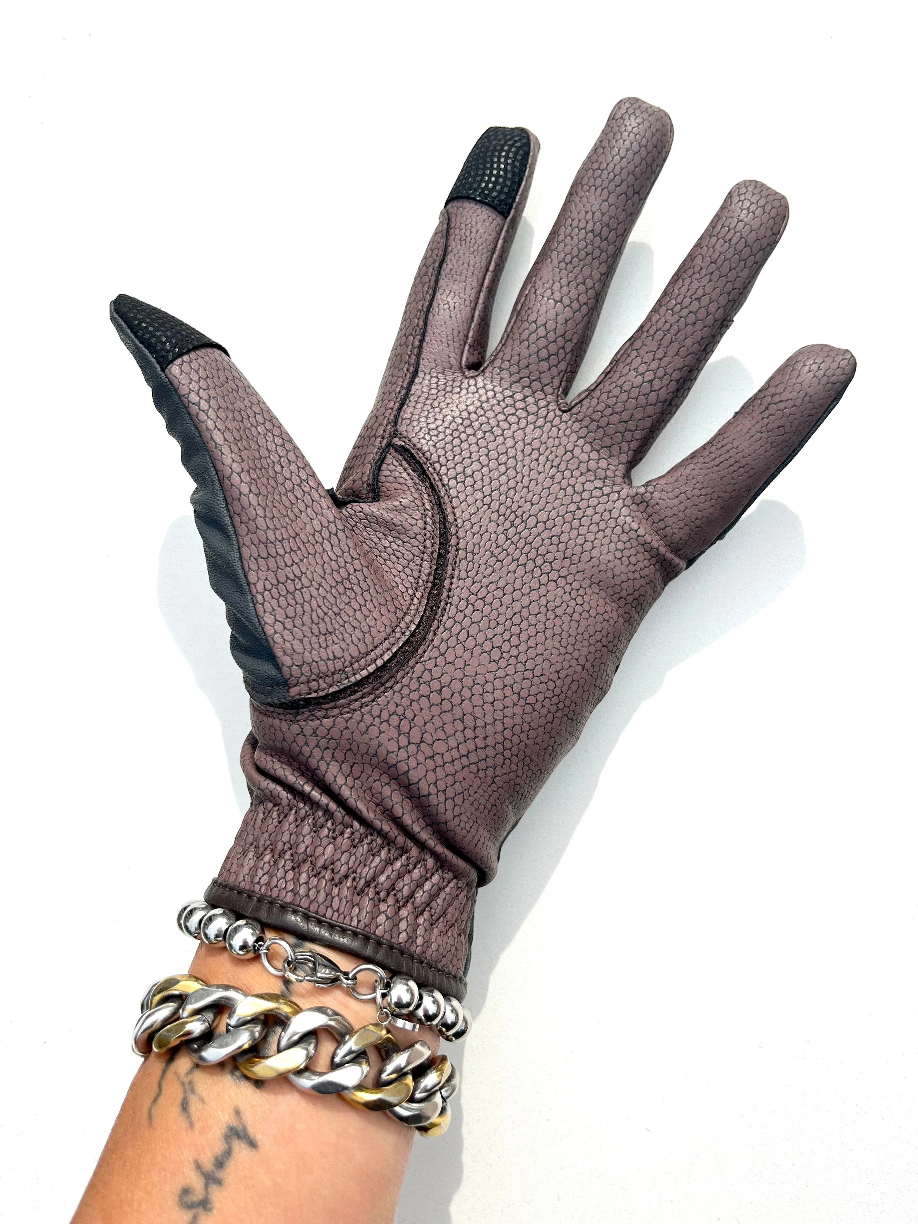 ELITE SUMMER RIDING GLOVES | WILD CHILD EDITION - grey