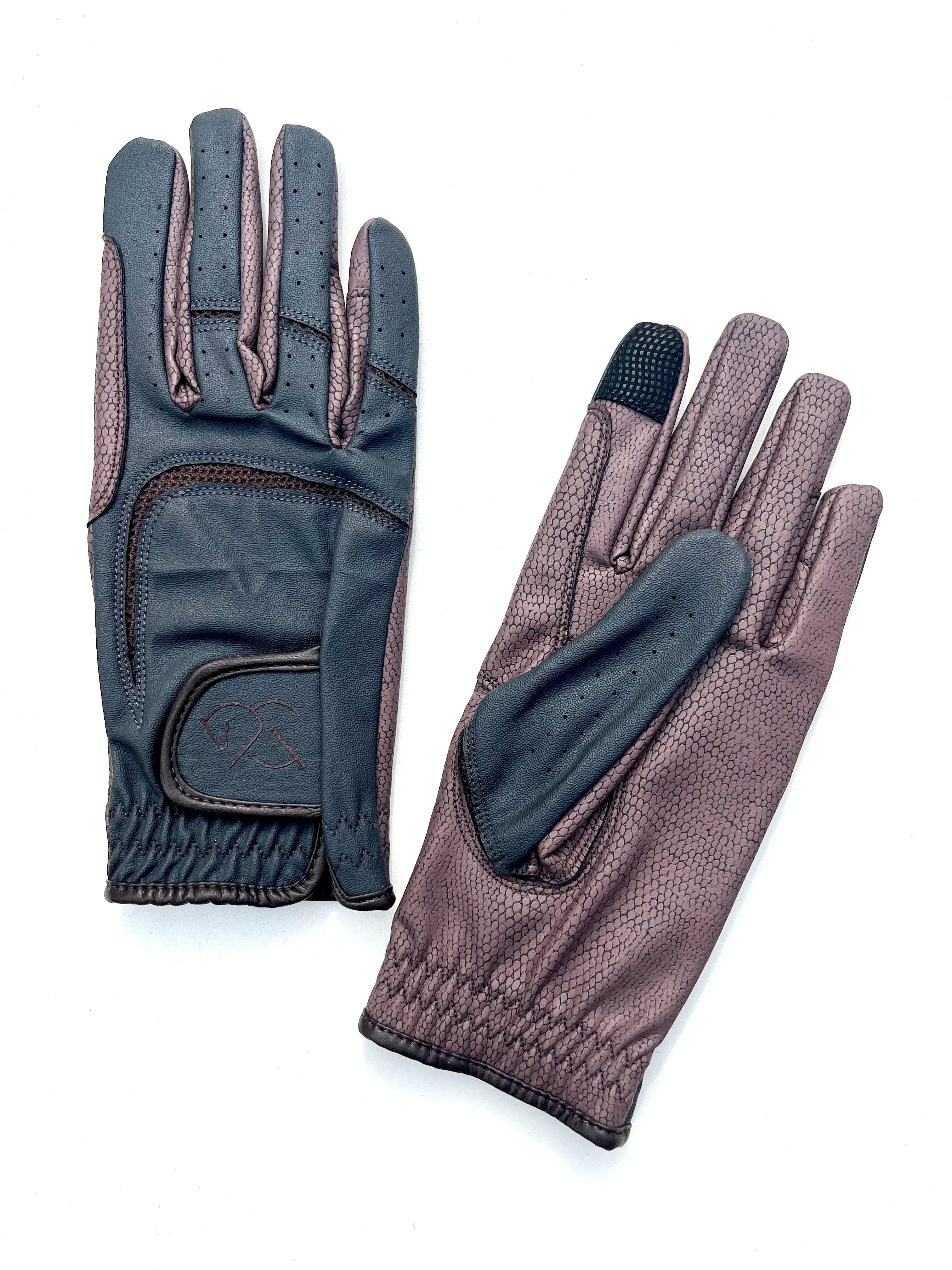 ELITE SUMMER RIDING GLOVES | WILD CHILD EDITION - grey