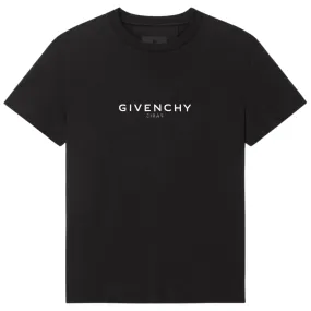 Givenchy Reverse T-Shirt Black Oversized Fit