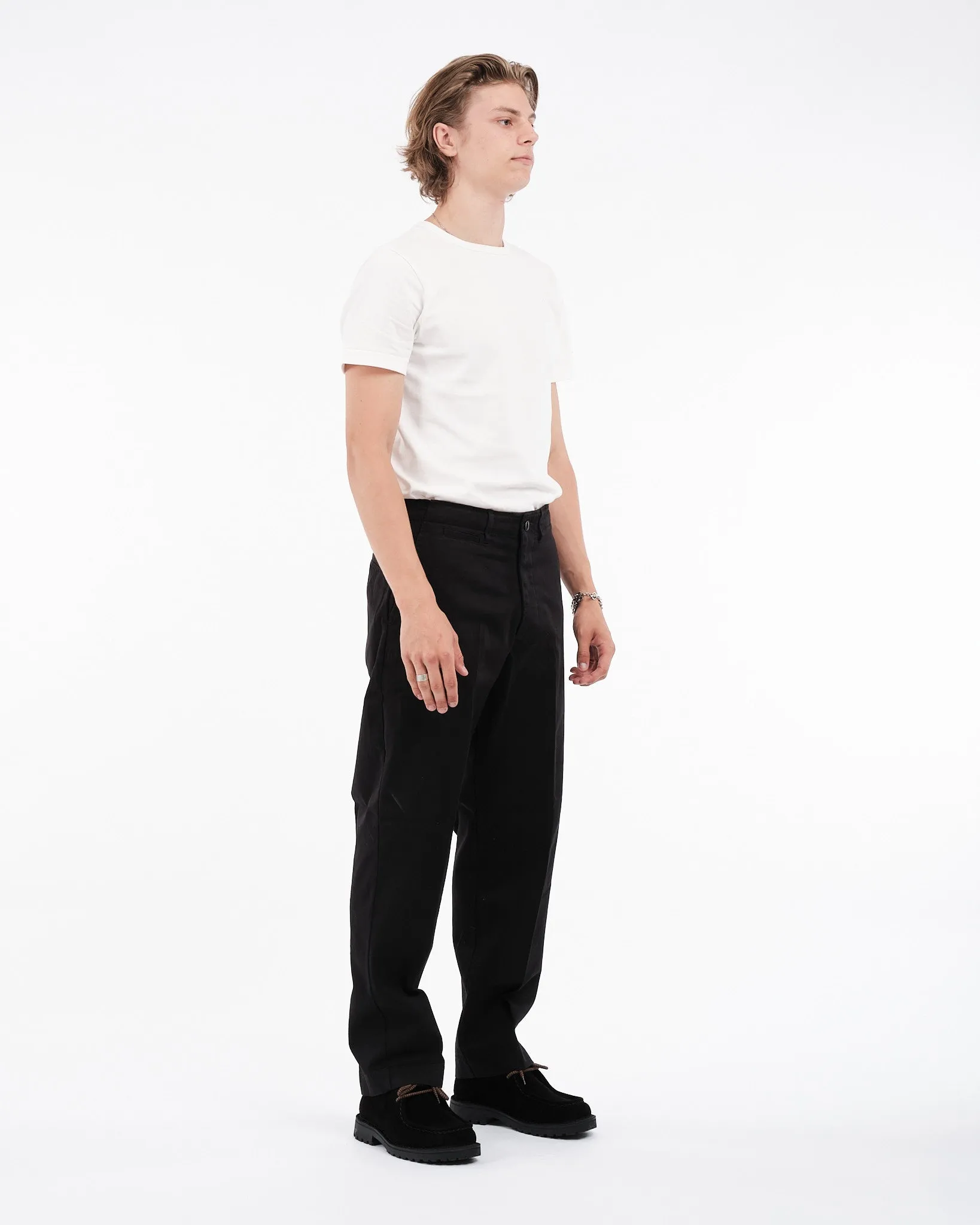 GOOD BASICS chino deep black