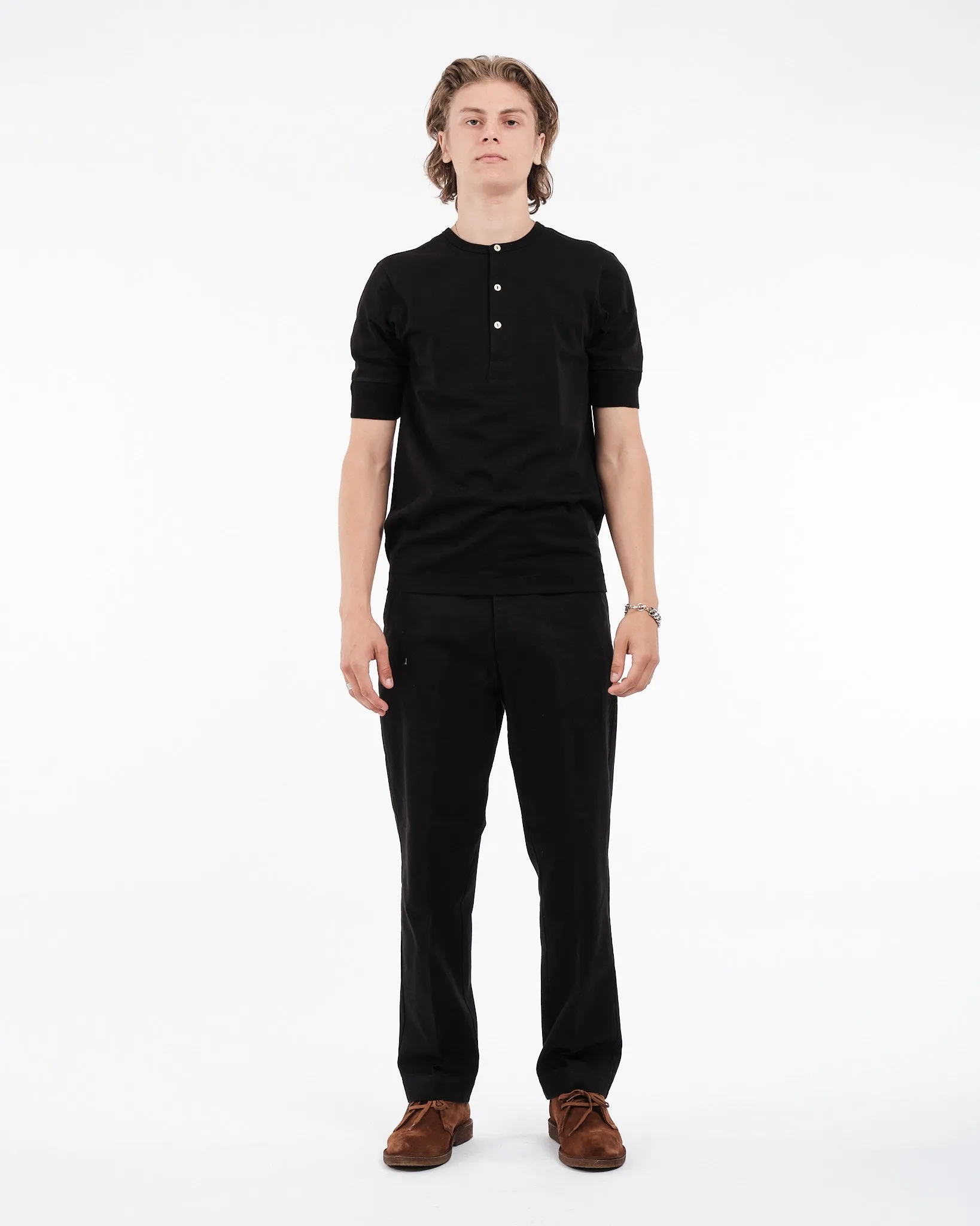 GOOD BASICS chino deep black