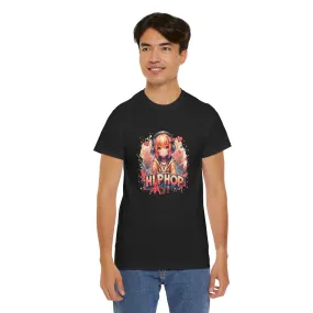 Graffiti Anime Girl Unisex Heavy Cotton Tee