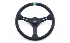 GREDDY SPORT STEERING WHEEL - 3STRIPE MED DISH - (16600001)