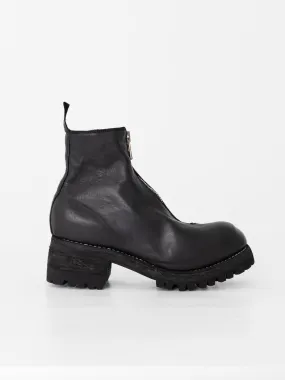 Guidi Front Zip Boot PL1V, Black