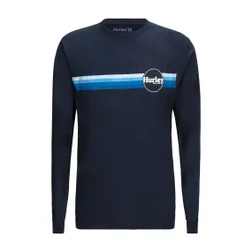 Hurley Premium Jammer Stripe Long Sleeve - Obsidian