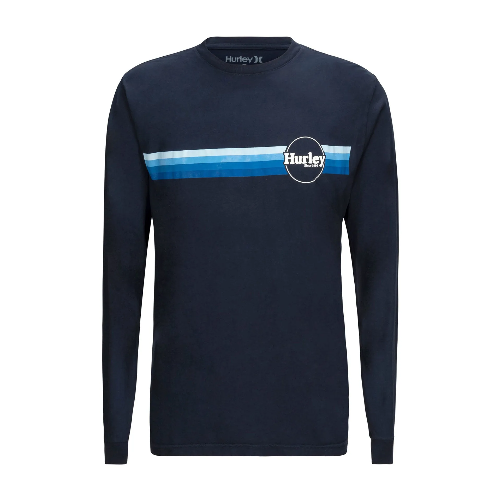 Hurley Premium Jammer Stripe Long Sleeve - Obsidian