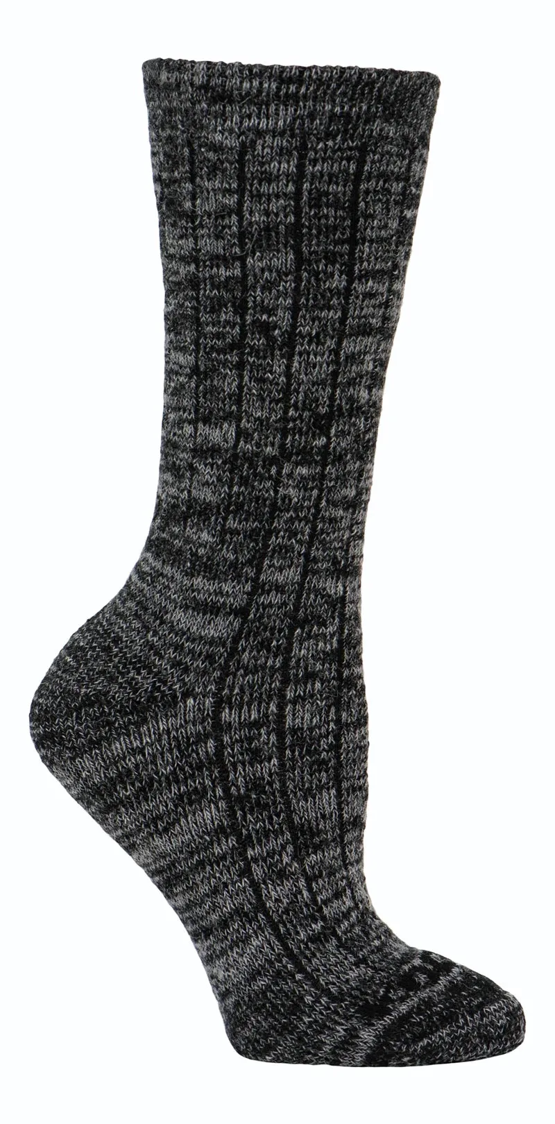 Kodiak Women's Merino Wool Blend Silk Work Socks - Charcoal