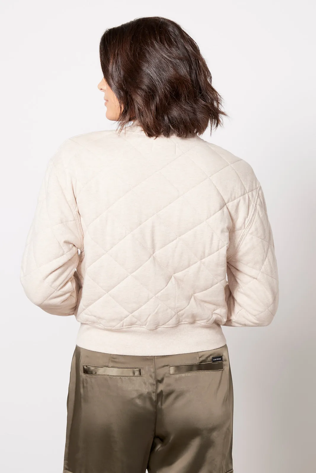 Maya Quilted Bomber