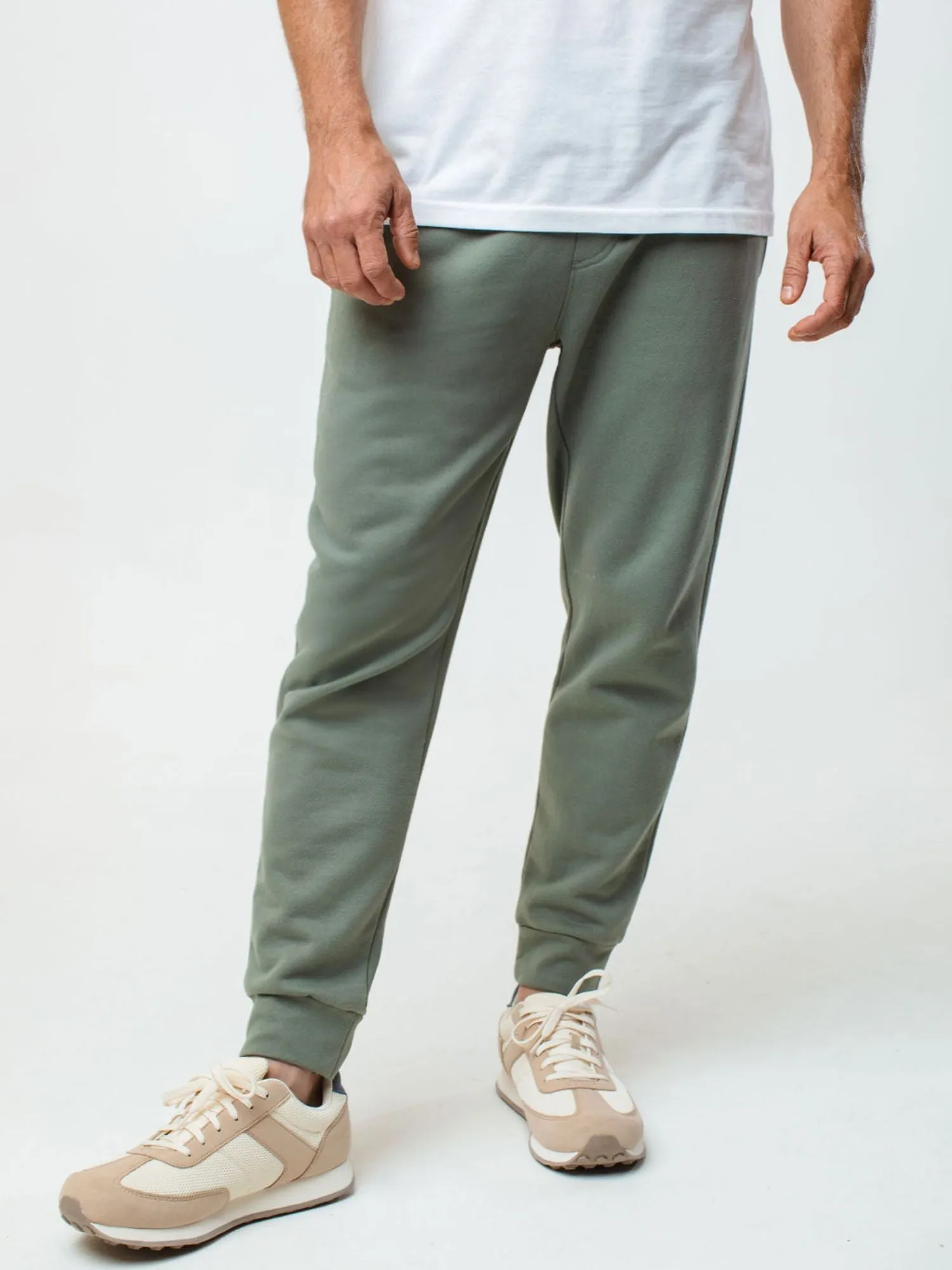 Mercury Green Fleece Sweatpants FINAL SALE