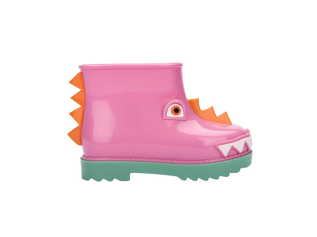 Mini Melissa Rain Boot  Fã§Bula BB Green/Pink