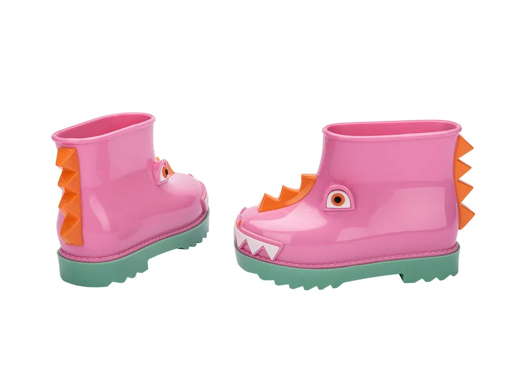 Mini Melissa Rain Boot  Fã§Bula BB Green/Pink