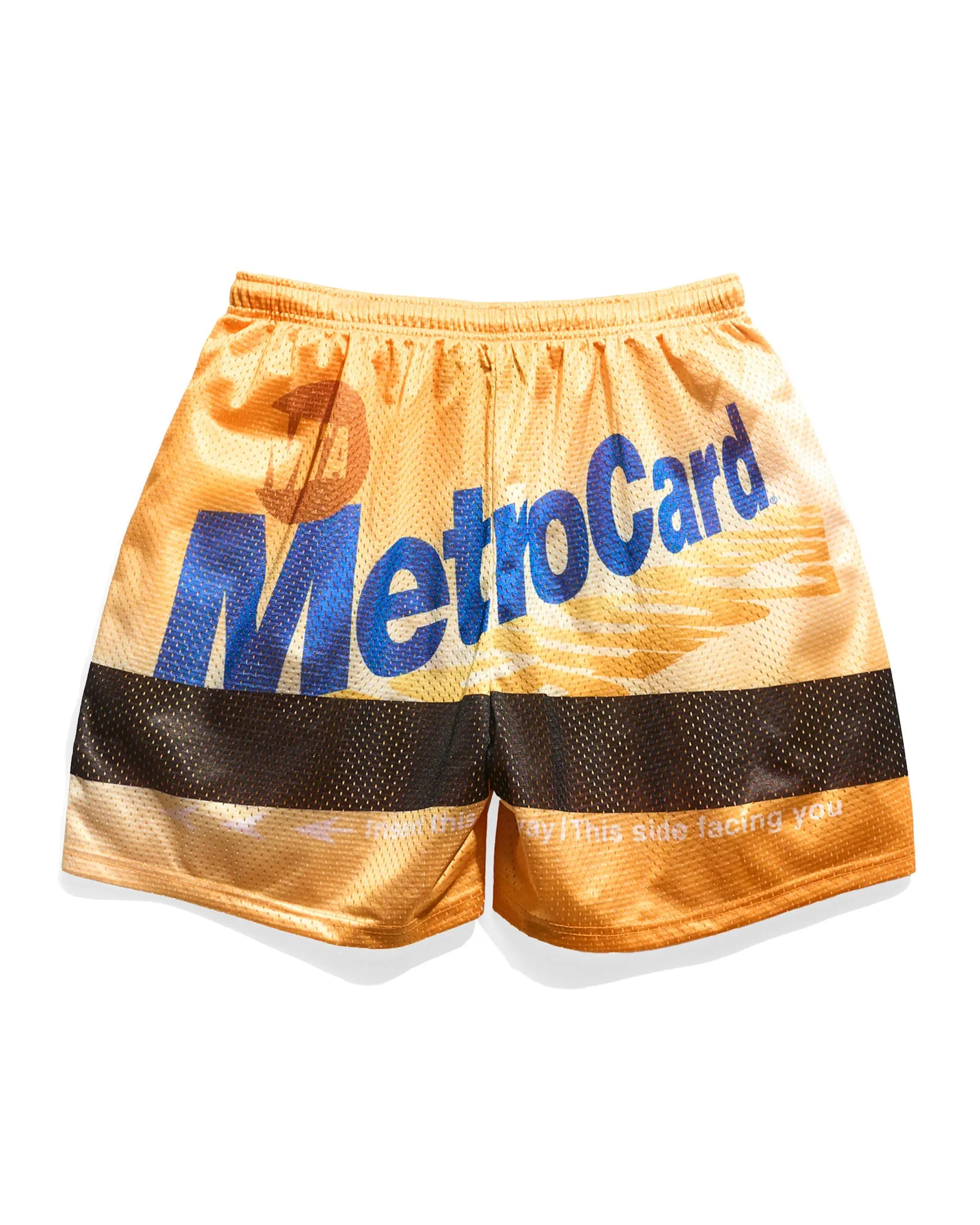 MTA MetroCard Big Logo Retro Shorts