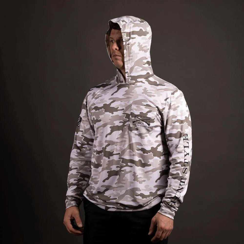 Overwatch Hoodie - Gray Camo