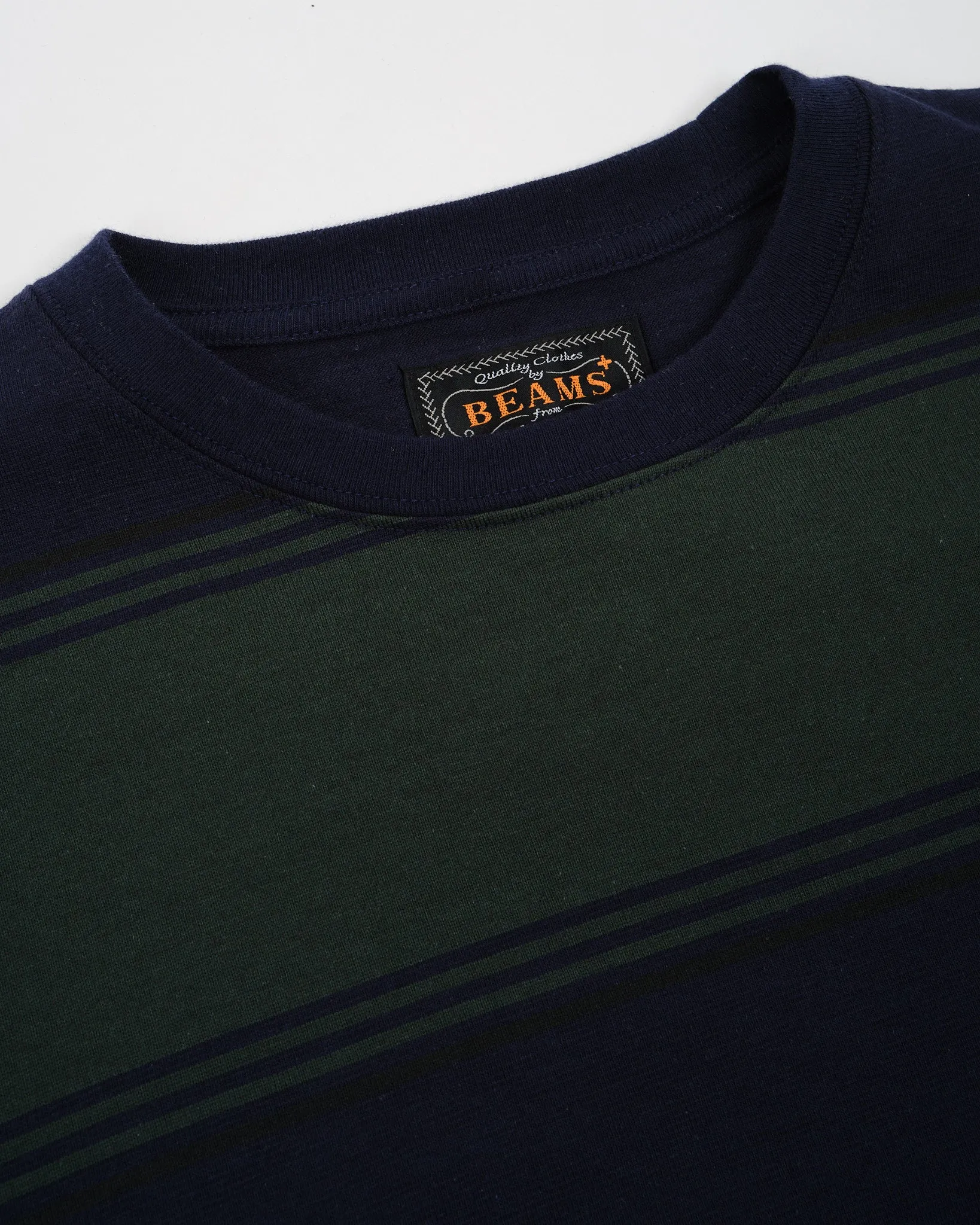 Pocket Tee Stripe Navy