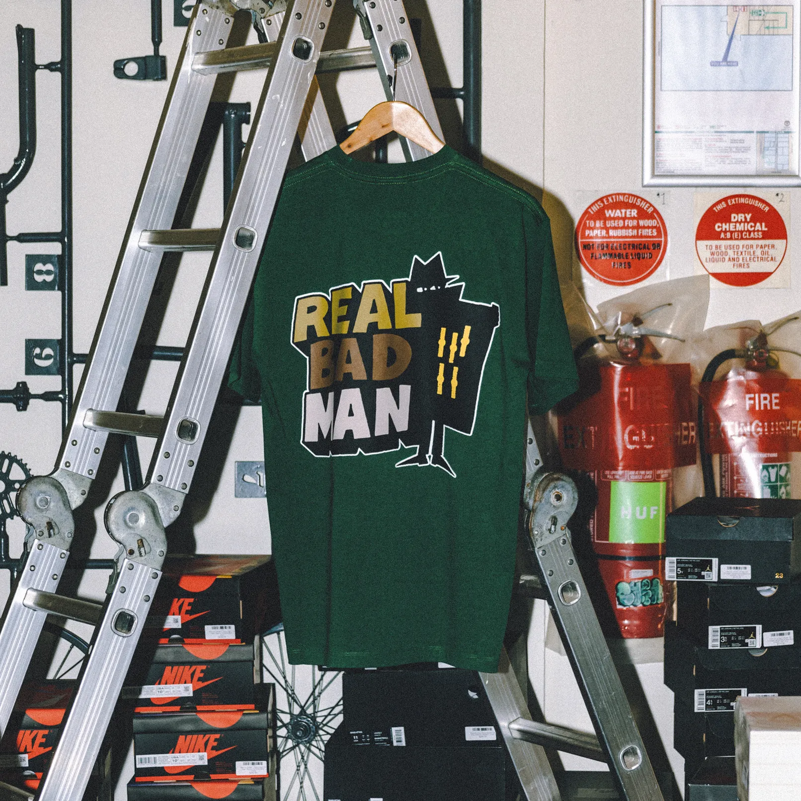 Real Bad Man Logo Short Sleeve Tee Vol 12 Hunter