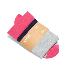 Retro Gray Pink - 5 Pack